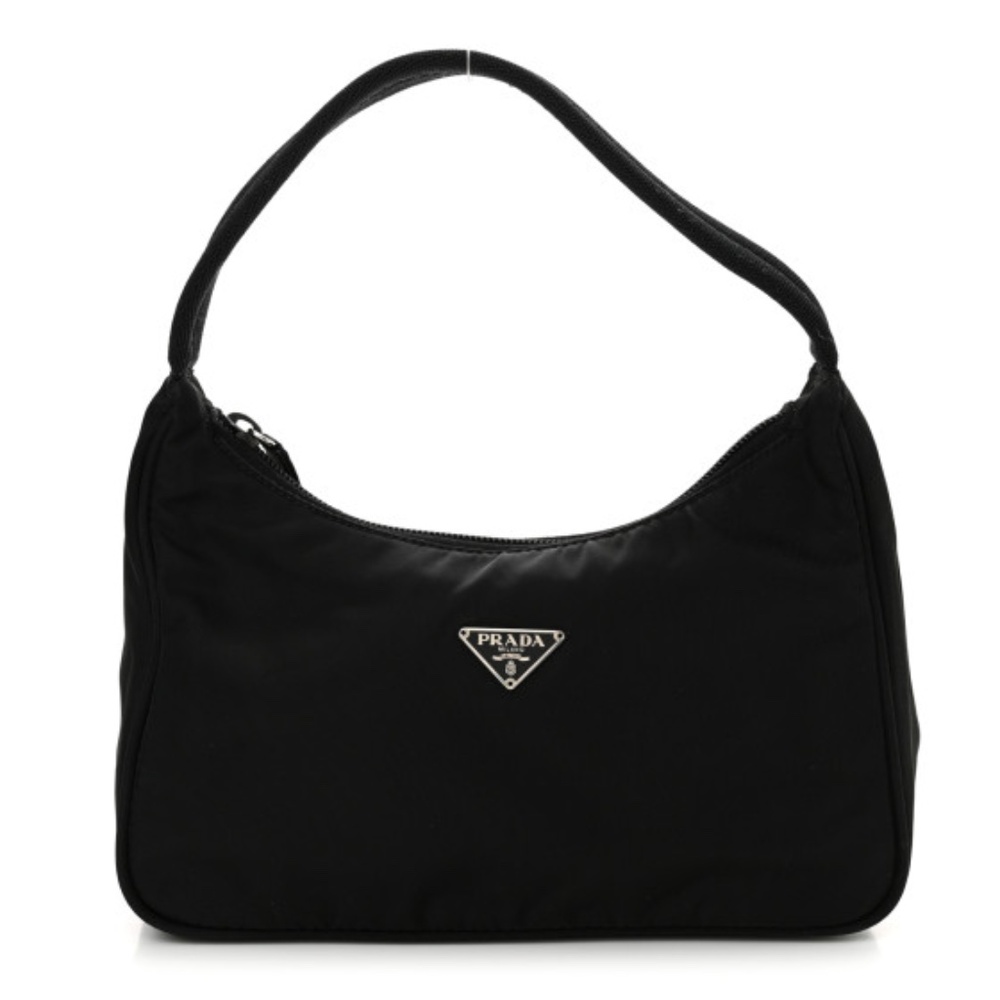 Prada Tessuto Nylon Sport Mini Shoulder Bag Black
